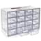 Arteza® Gray 16 Drawer Stackable Storage Cabinet